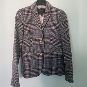 J. CREW Wool Plaid Blazer - size 00